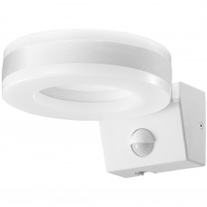 Φωτιστικό Απλίκα LED 20W 230V 1800lm 4000K Λευκή IP54 με Ανιχνευτή Κίνησης 99DS206